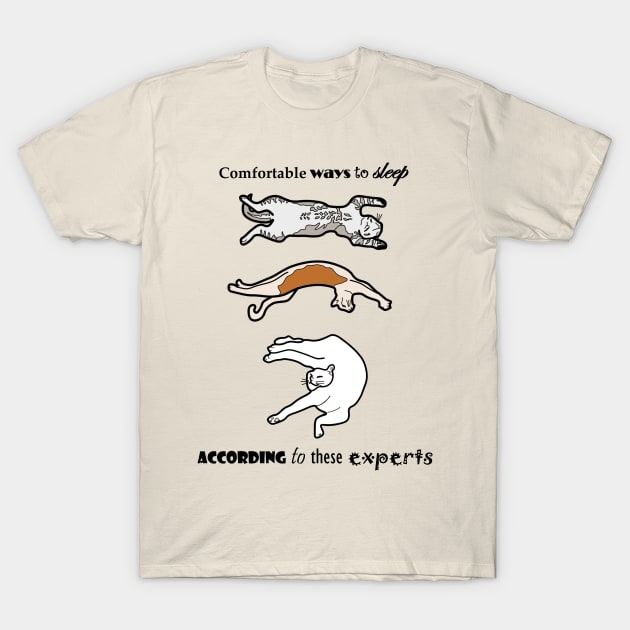 Sleeping cats T-Shirt by Anahis Digital Art